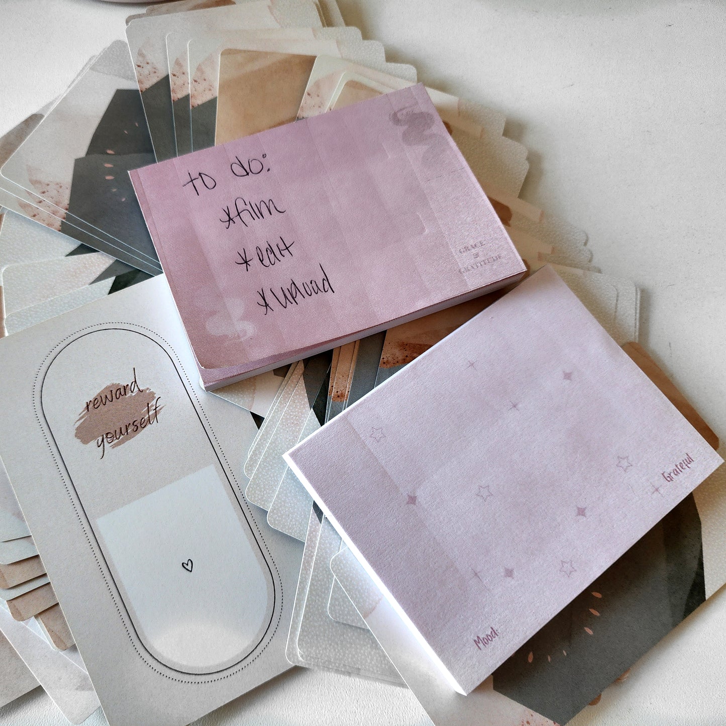 Grace + Gratitude Sticky Notes