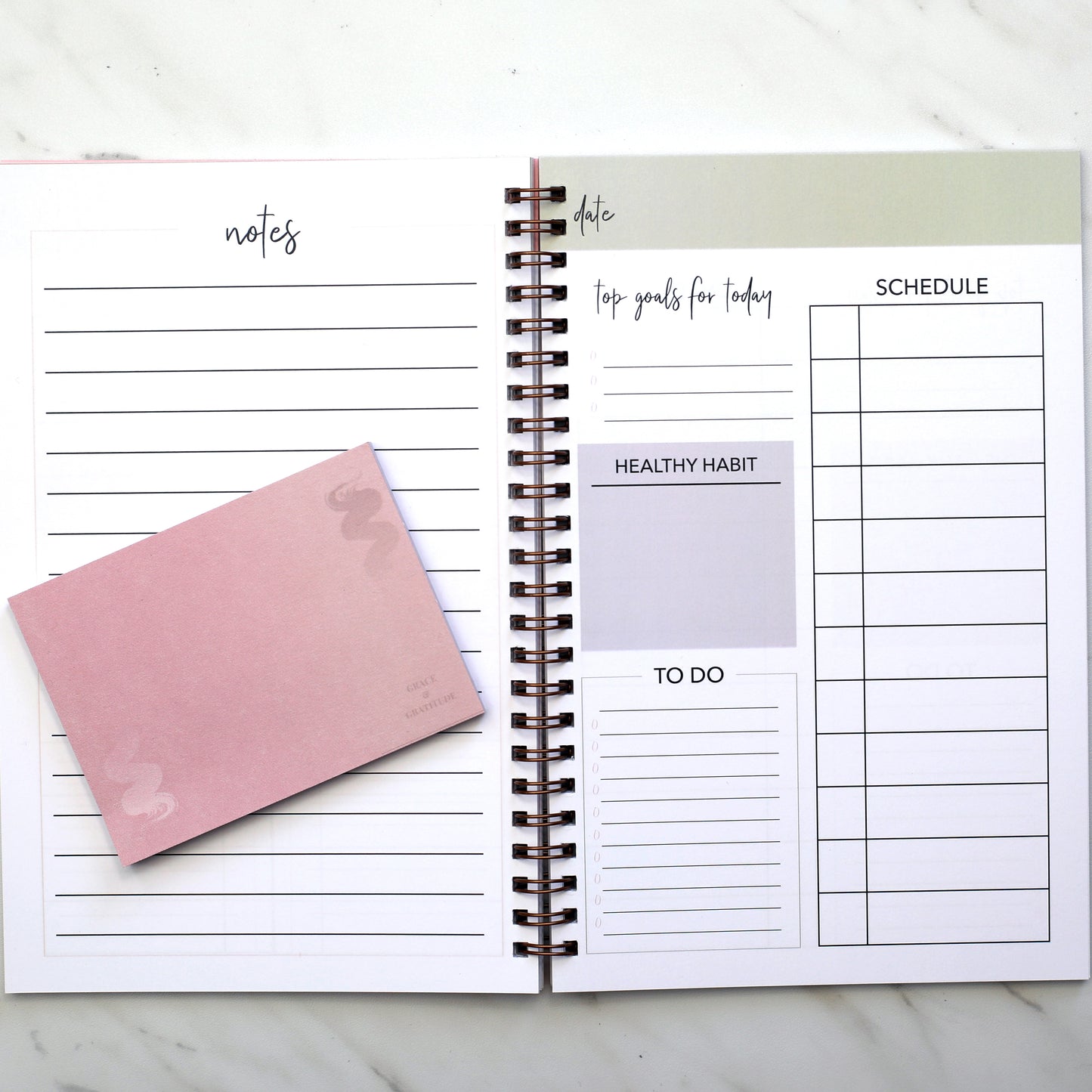 Grace + Gratitude Sticky Notes