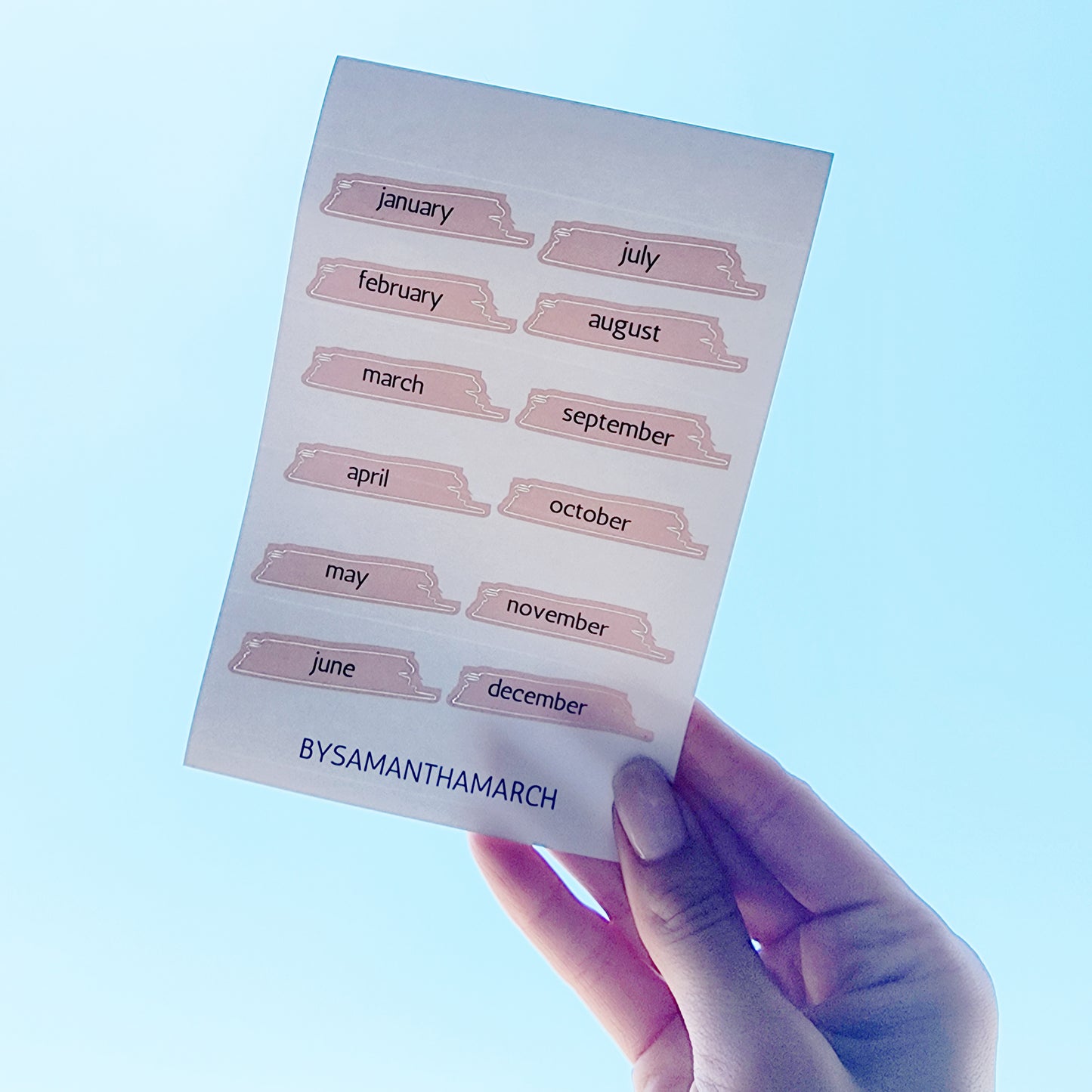 Sticker Pack - 5 Sheets