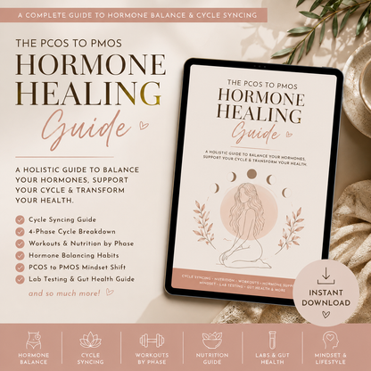 Cycle Syncing & Hormone Reset eBook