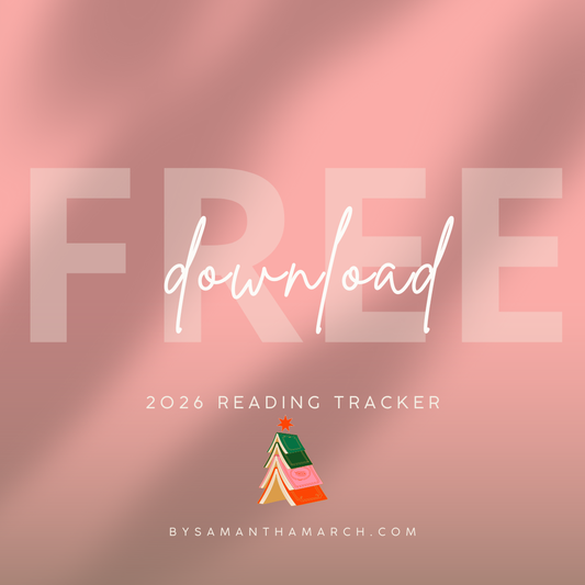 FREE download: 2026 Reading Tracker