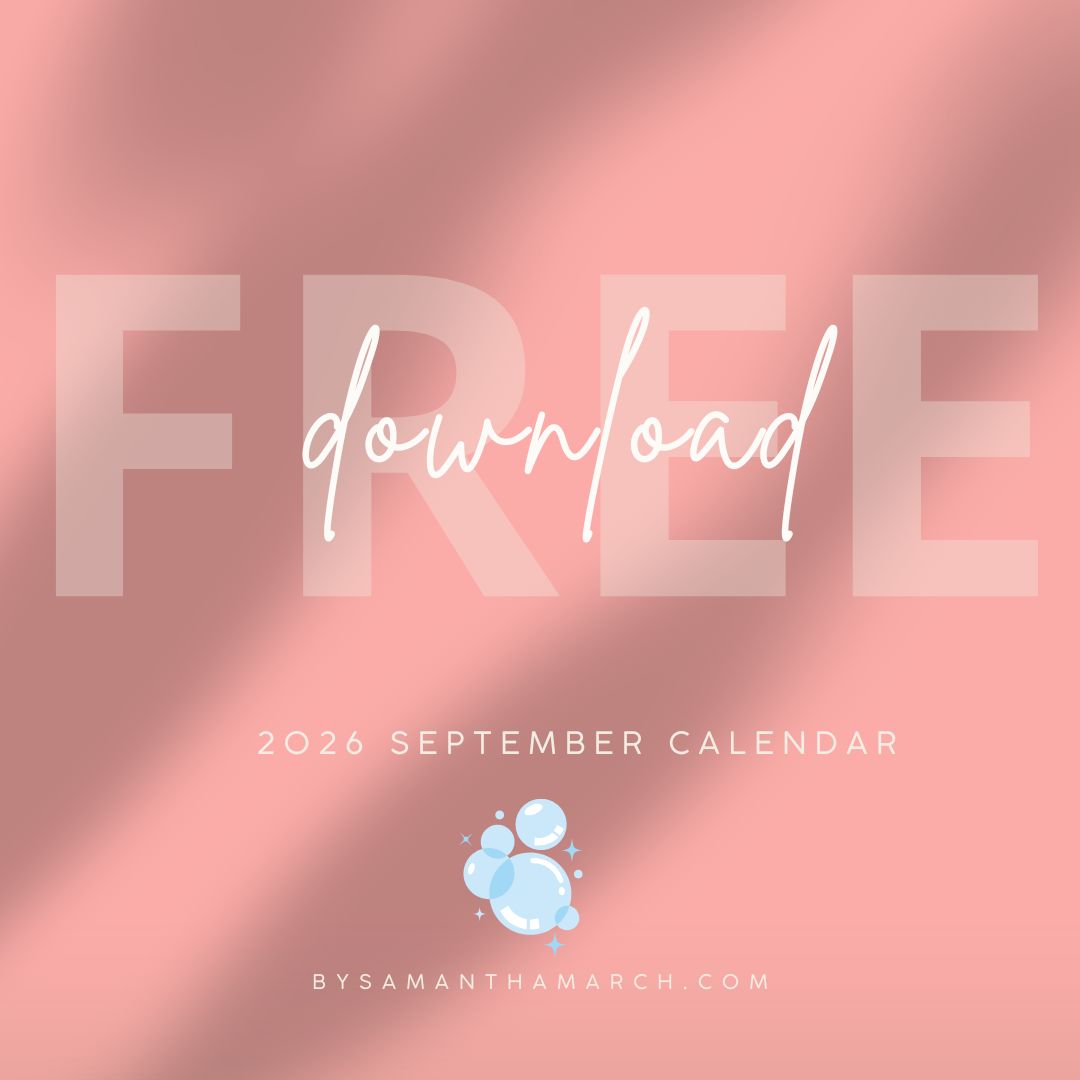Free download: September 2026 Healthy Habits Calendar