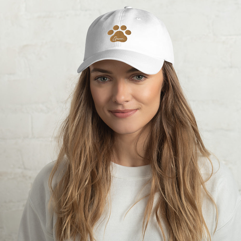 Queen Paw Print Hat