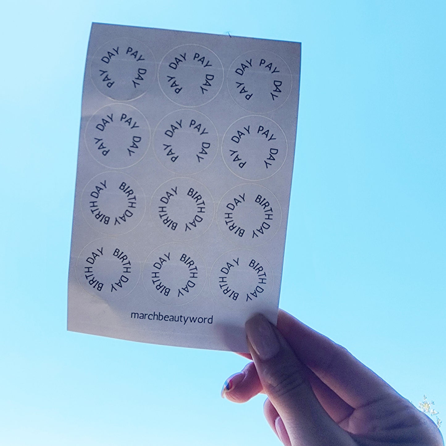 Sticker Pack - 5 Sheets