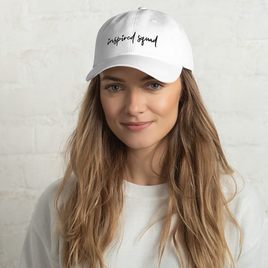 Inspired Squad Hat - White