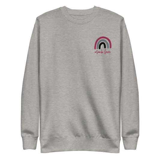 Much Love Embroidered Sweatshirt