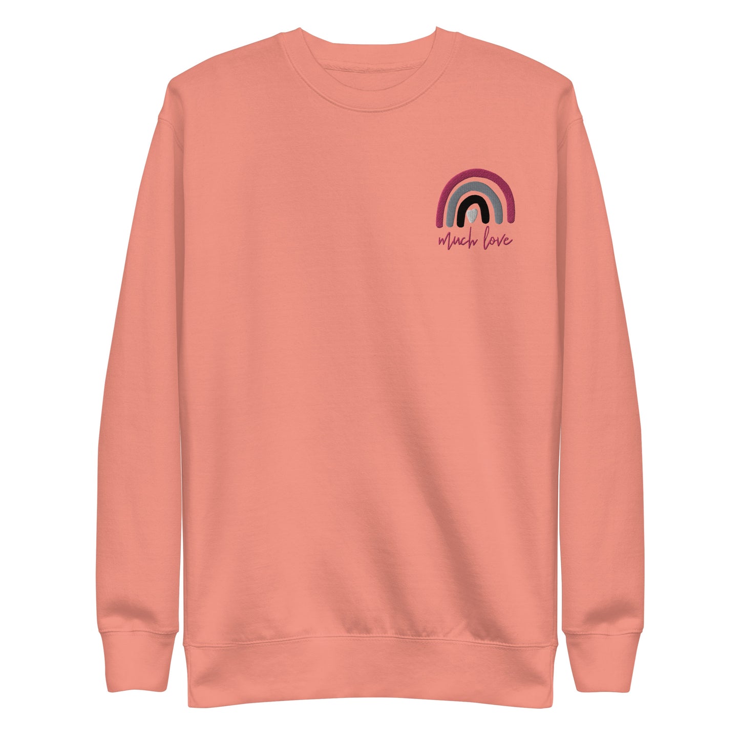 Much Love Embroidered Sweatshirt