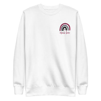 Much Love Embroidered Sweatshirt